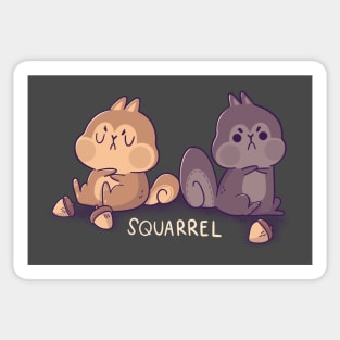 Squarrel Sticker